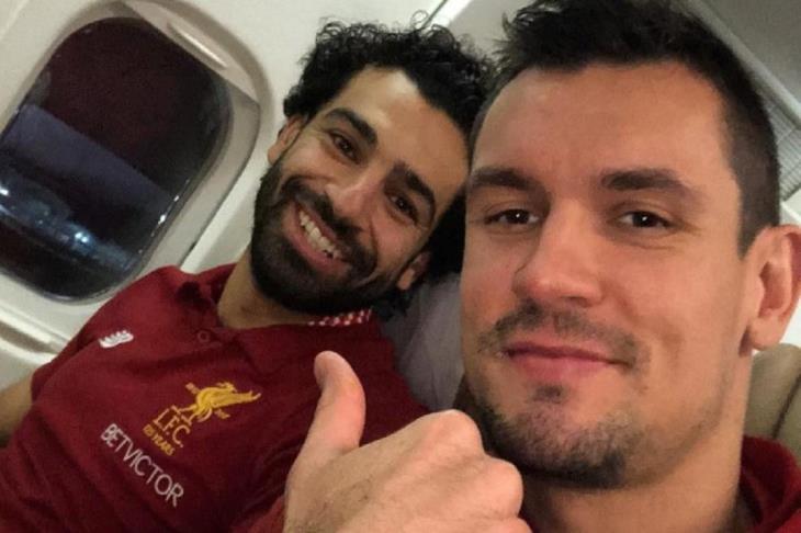 ديجان لوفرين ومحمد صلاح